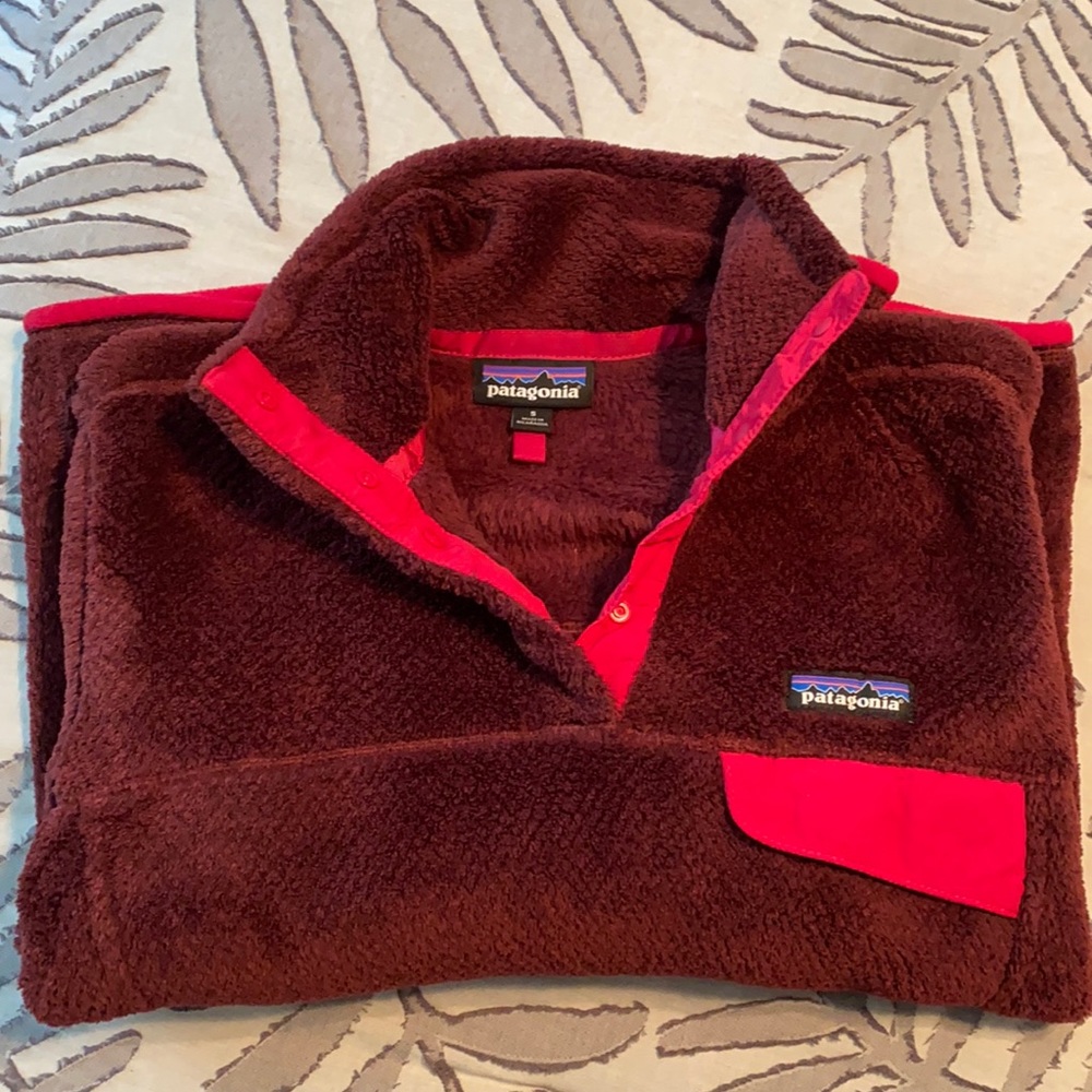 PATAGONIA Women’s Pullover Fleece - Maroon S